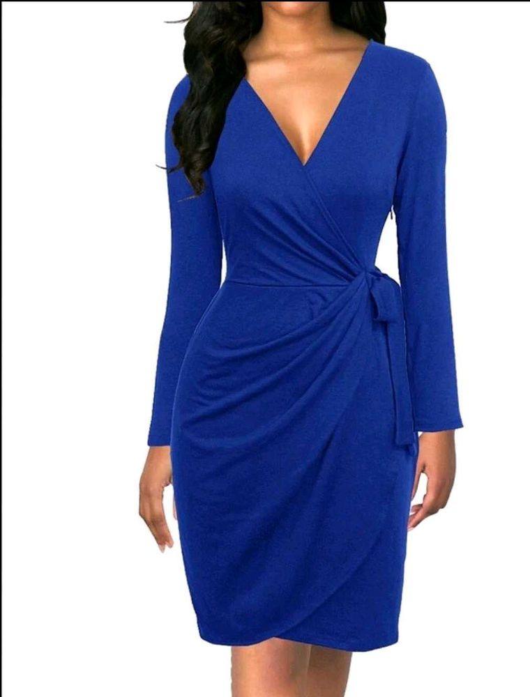 Blue Bodycon Dress