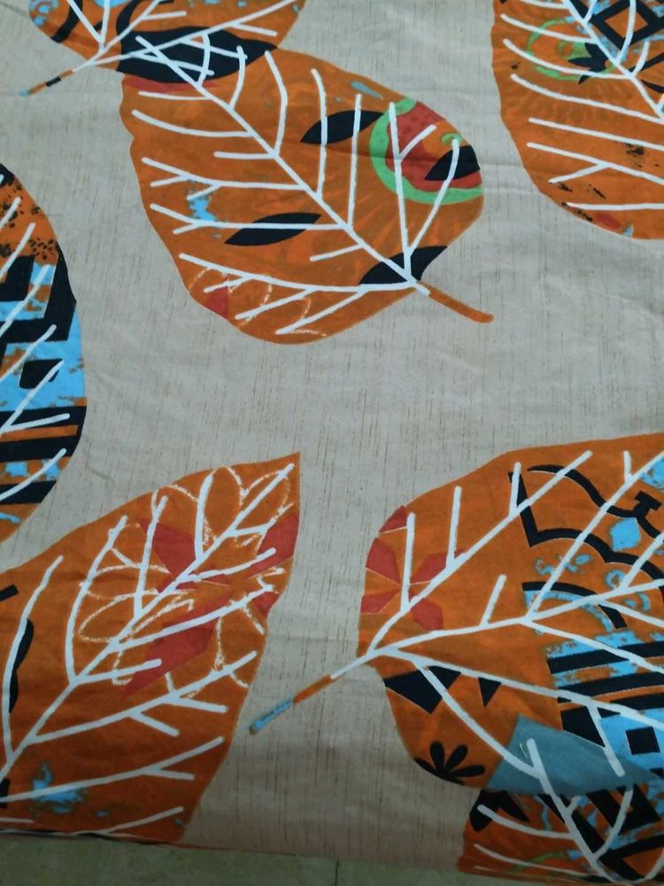 Leaf Print Single Bedsheet