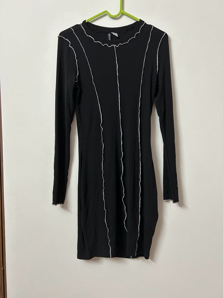 H&M Black Bodycon Dress