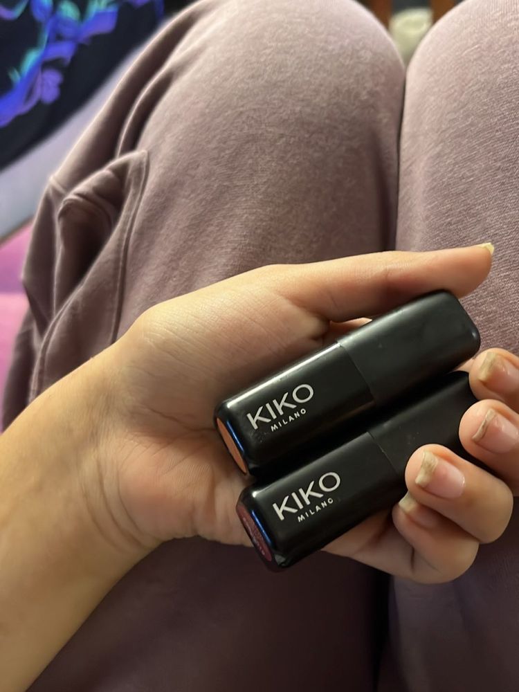 Kiko Milano Set Of 2 Lipsticks