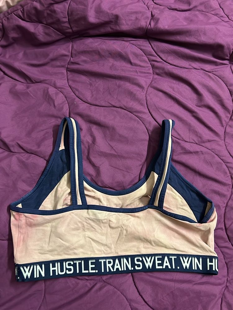 Dusty pink Active Wear bra