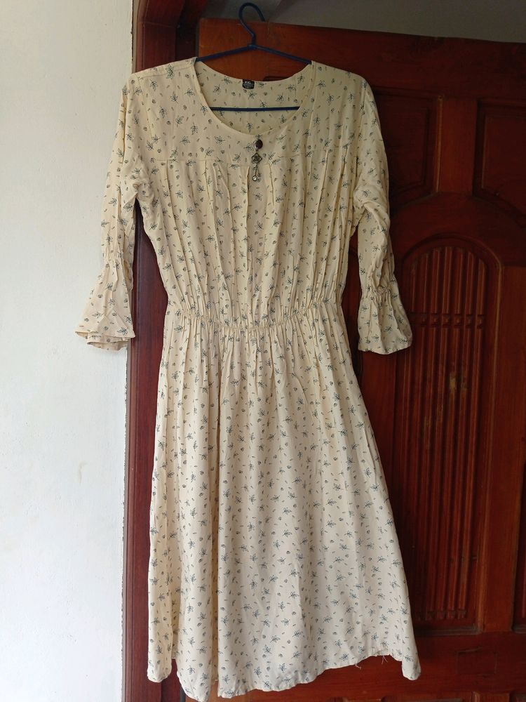 Cream Colour Dress