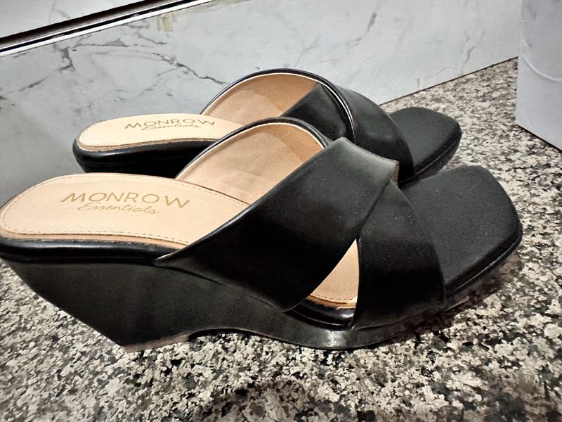 Monroe brand new black heels