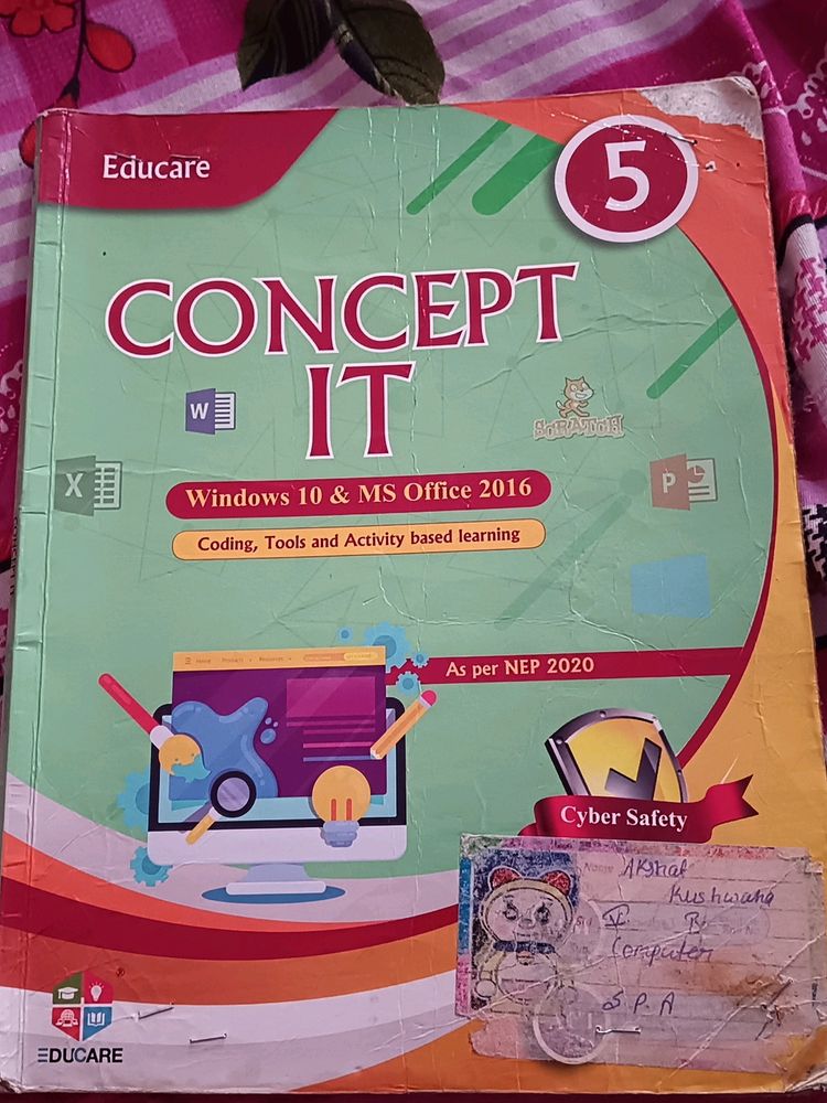 Class 5th Computer Book Concept It