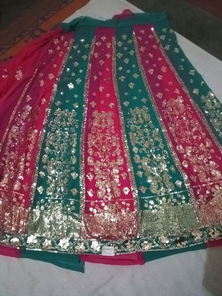 Unstitched Lehenga Choli And Dupatta