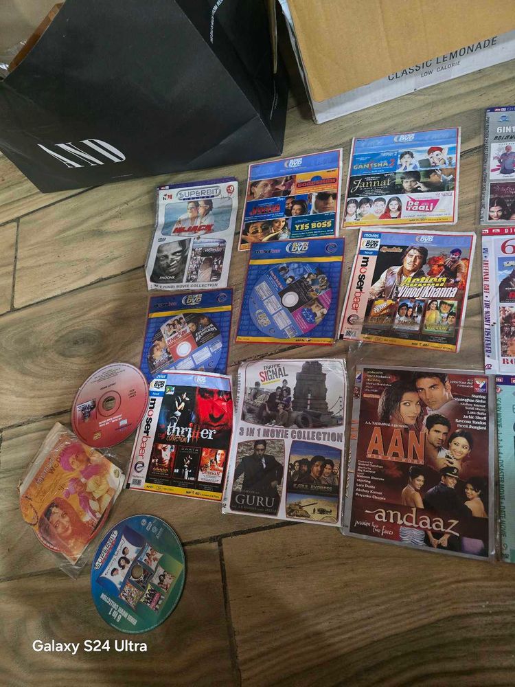 25 Assorted Hindi English Dvds