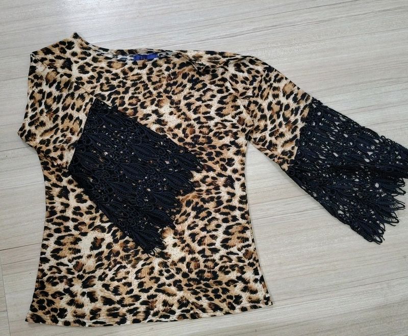 Leopard Print Top