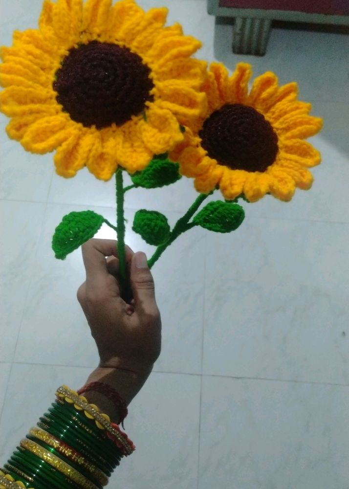 Crochet Sunflower