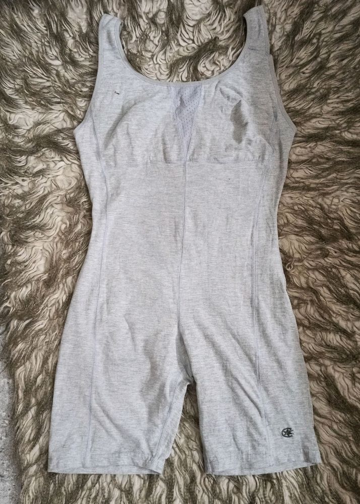 Grey One Piece Activewear