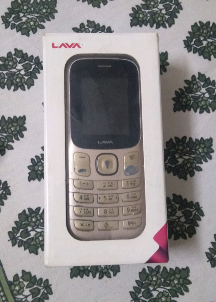 Lava A1 (Gold) Keypad Mobile Phone