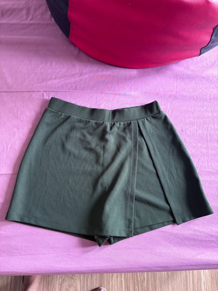 Trending Military Green Skort