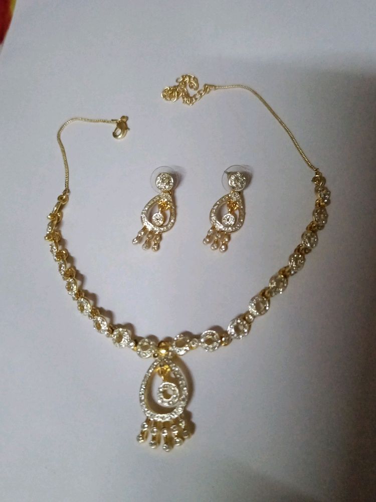 Gold Plated Jewellery Set