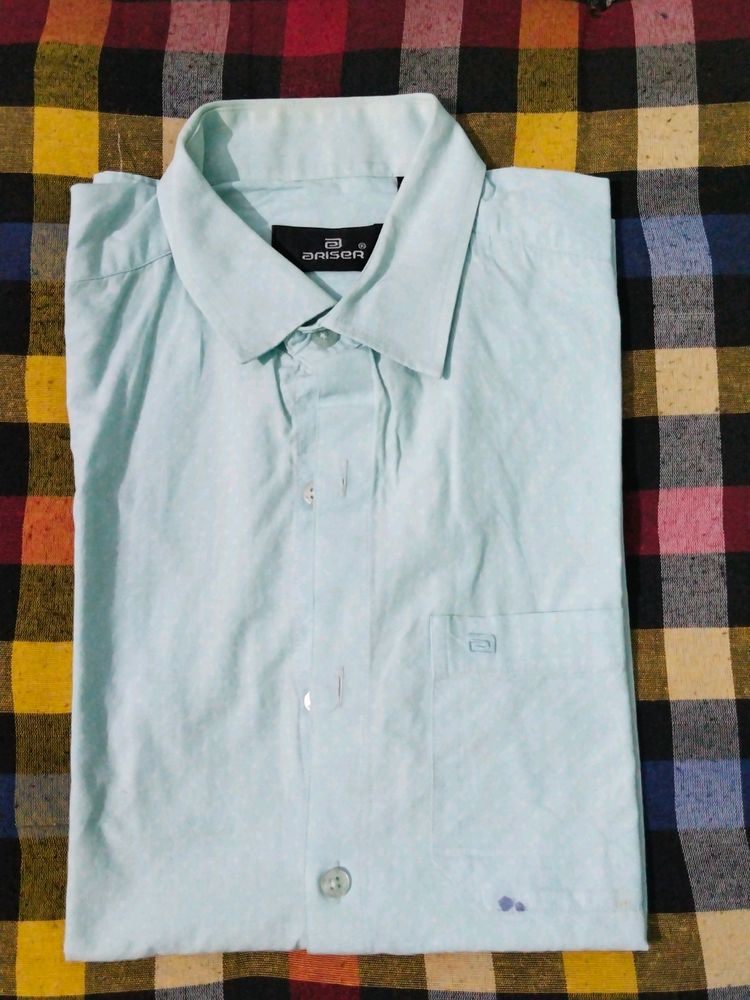 Full Sleeve Light Blue Shirt