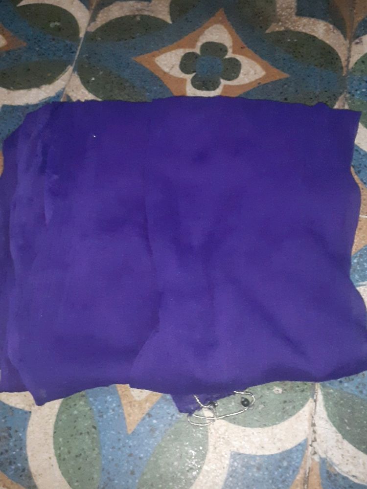 purple shiffon dupatta