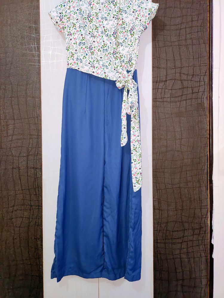 Brand NEW Blue FLORAL JUMPSUIT