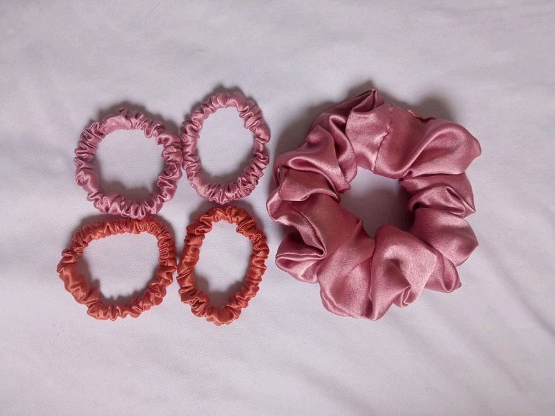 Satin Skinny Scrunchies