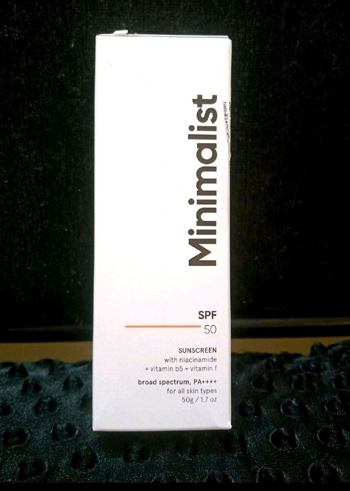 Minimalist Sunscreen 50g at ₹ 210