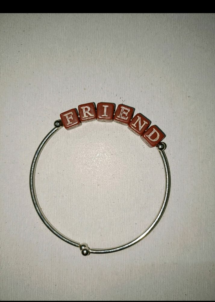 Silver F.R.I.E.N.D Bracelet