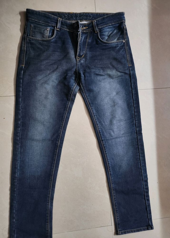 Navy Blue Denim Jeans Spirky Vintage Classics