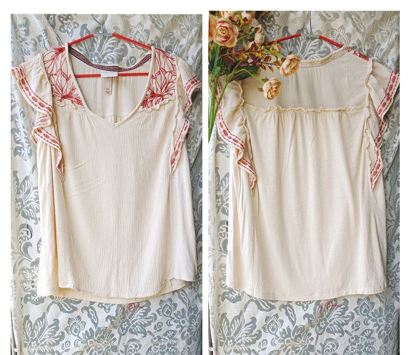 Beutiful Embroidery Top