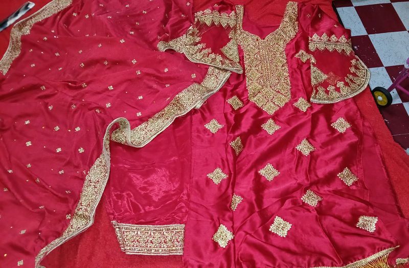 Red Salwar Suit