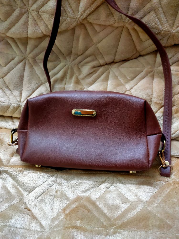 Brown Sling Bag