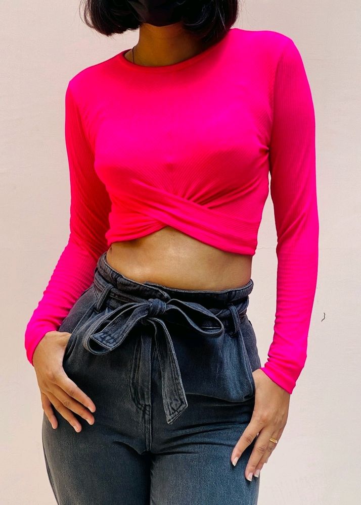 H&M Ribbed Crop Top