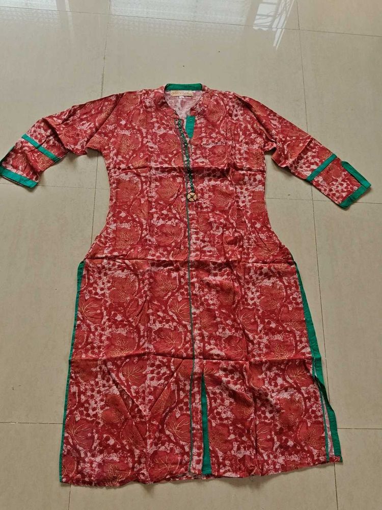 Front Slit Kurta For Women