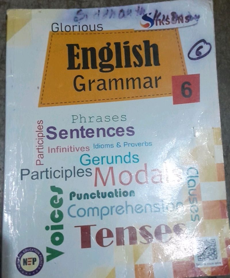 Class 6 English Grammar Book