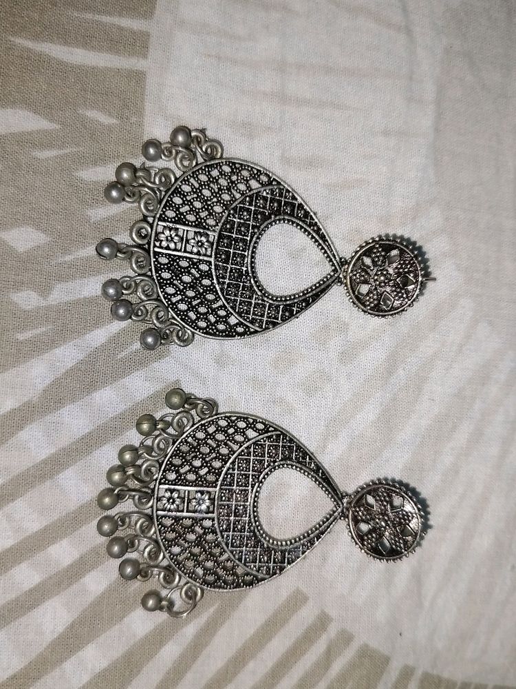 Oxidised Earrings