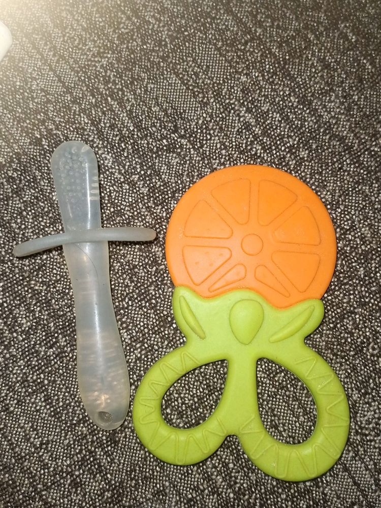 Combo Silicon Teether For Baby