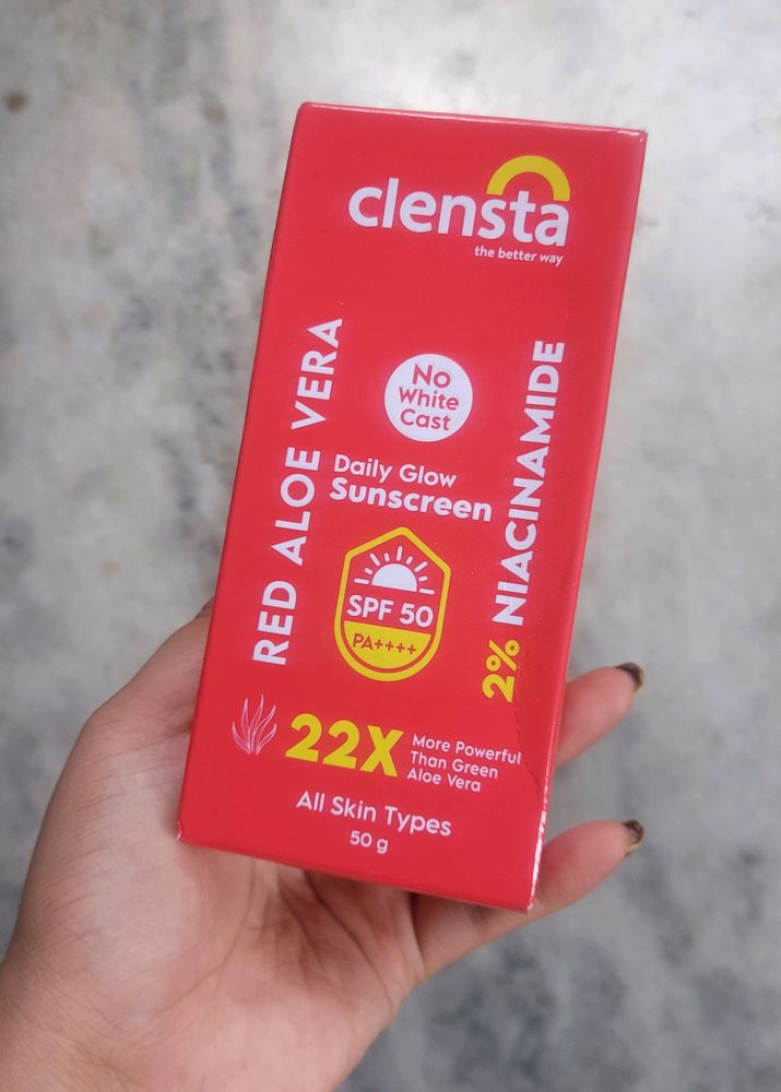 Clensta Daily Glow Sunscreen