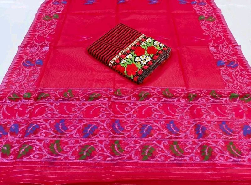 Manipuri Phitup Muga Phanek Set