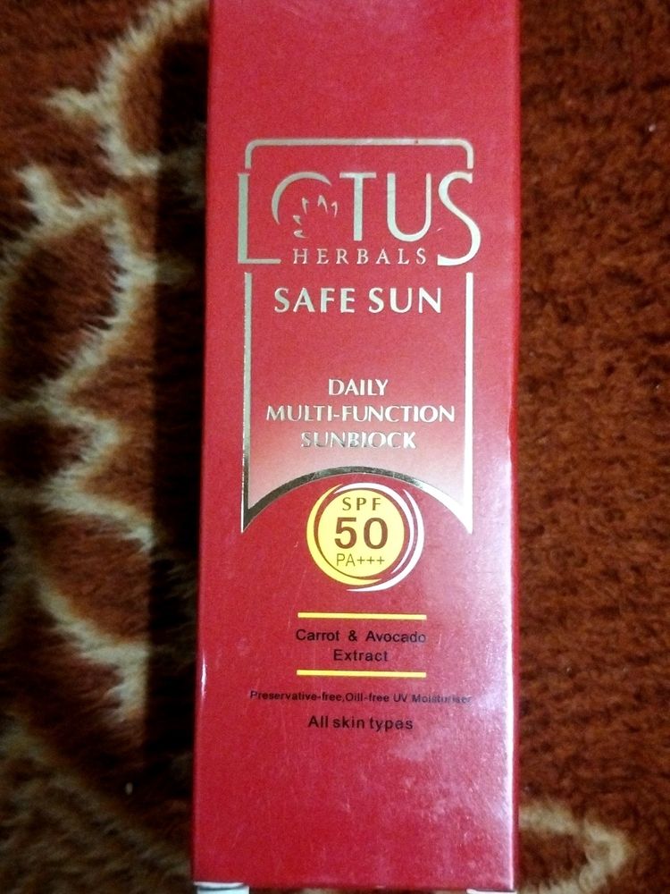 LOTUS SUNSCREEN