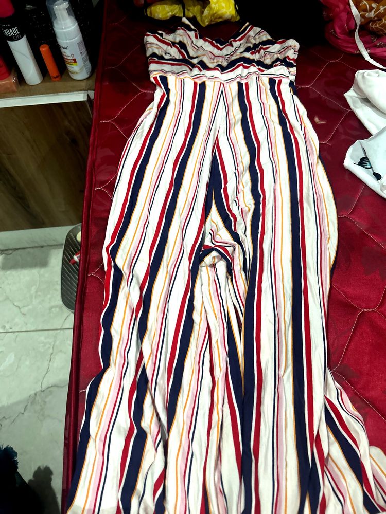 Selling A Striped Jumpsuit