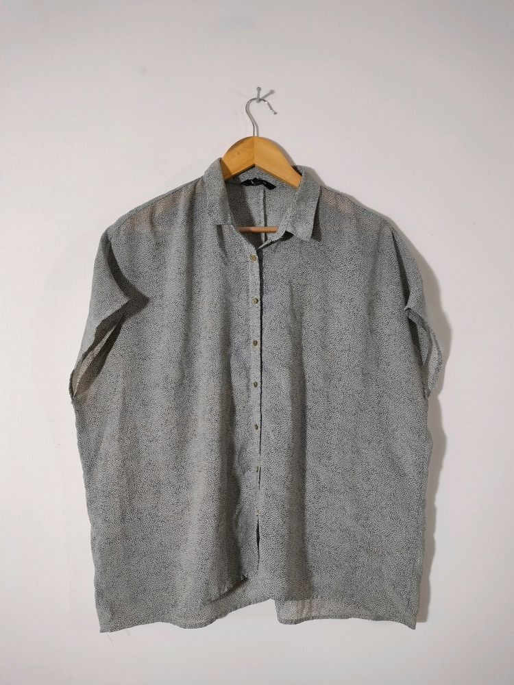 Grey Printed Top (Women's)