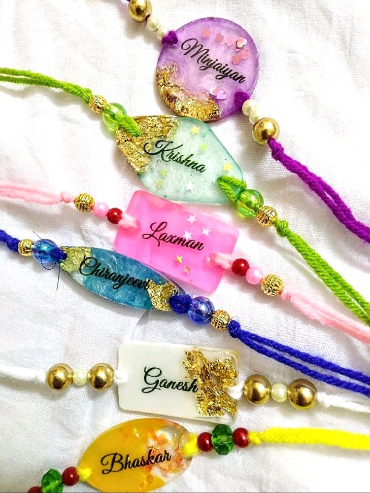 Resin Name Rakhis