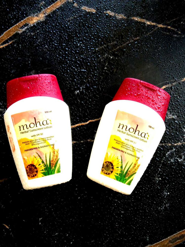 Moha Brand Sunscreen Pack Of Two