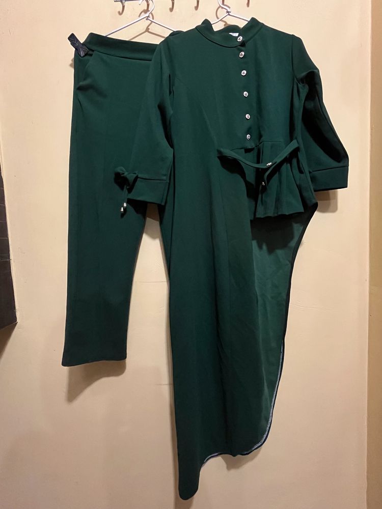 One Side Flaired Co-ord Set