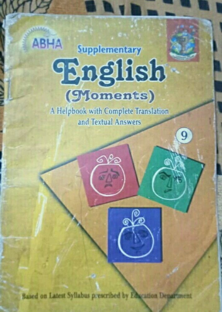 Class 9 ENGLISH moments Book