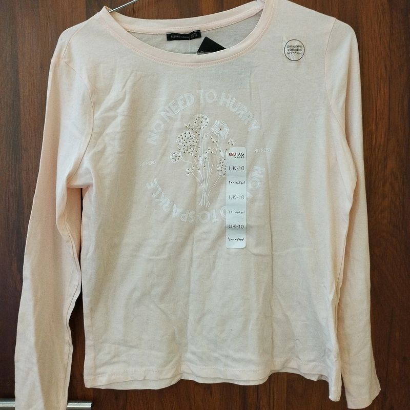 Light Peach Brand New Top