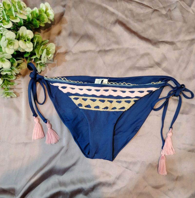 Navy Blue Boho Panty