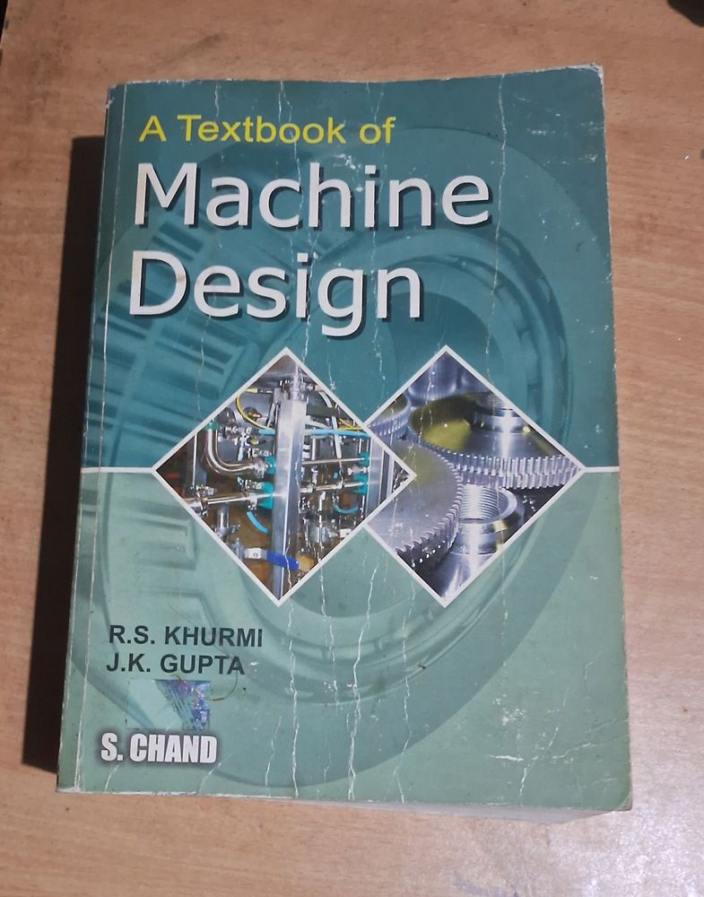 MACHINE DESIGN BOOK by R.S KHURMI