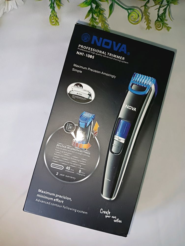 🤩Professional Trimmer Nova NHT-1085, New