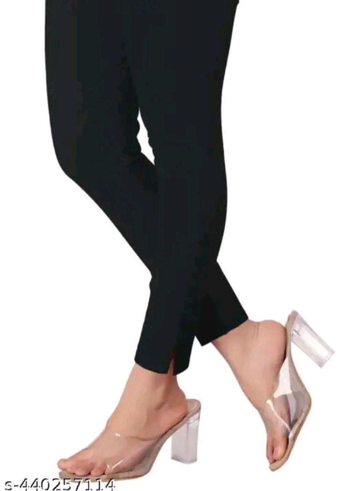 Black Stretchable Pant For Women