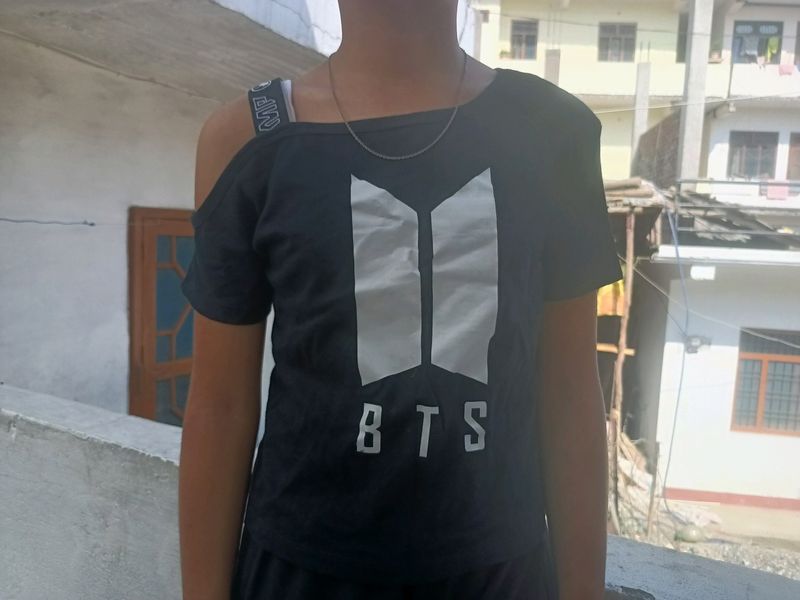 BTS Black Top For Girls