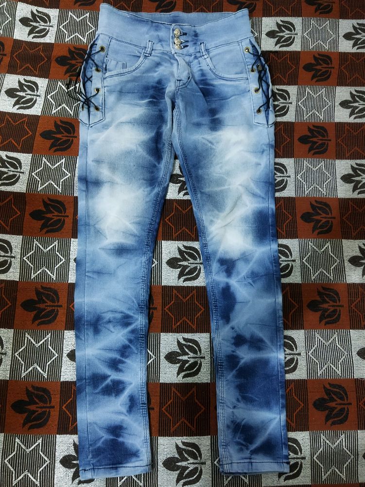 Blue Skinny Jeans