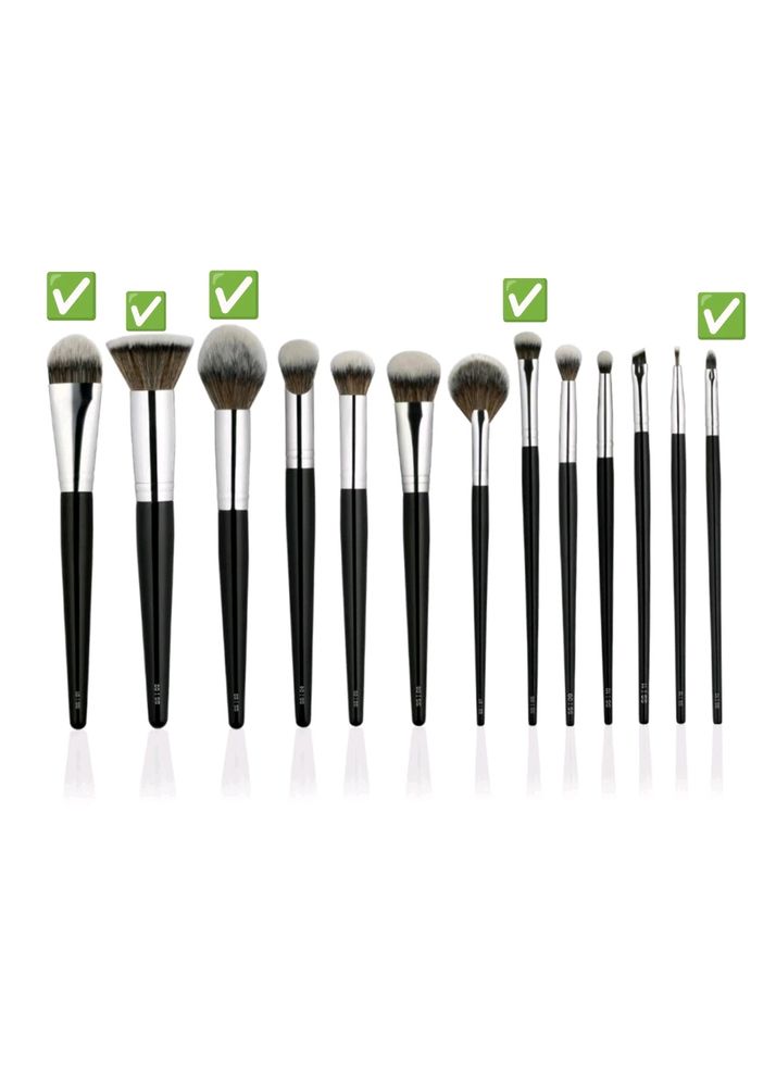 PAC Synthetic Series 13 Piece Brush Set (8 Sold)