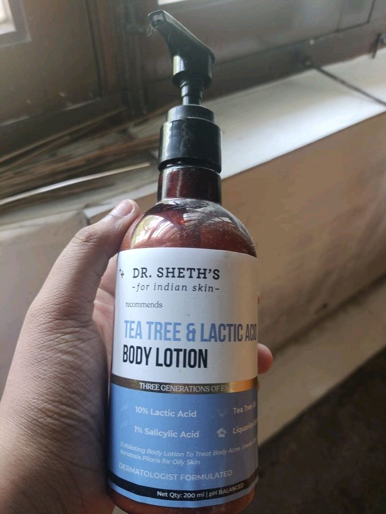 Dr Sheths Lactic Acid Body Lotion