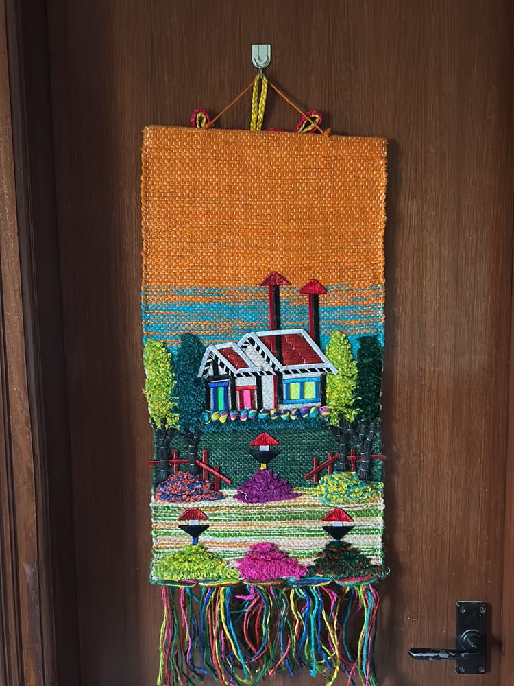 Handmade Jute Wall Hanging